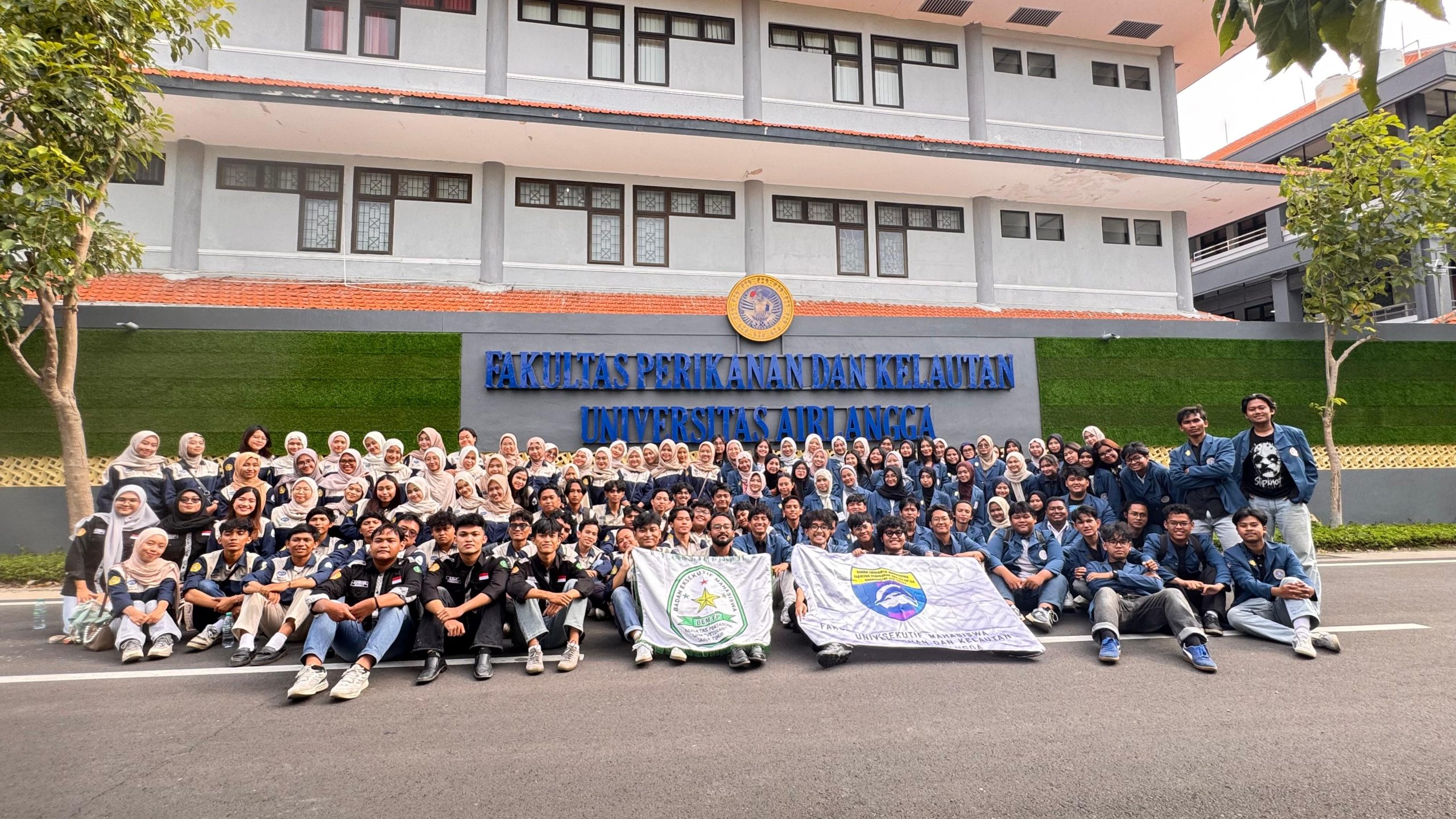 Wujudkan Sinergi Pertanian dan Perikanan untuk Ketahanan Pangan oleh BEM FPK UNAIR dan BEM Fakultas Pertanian UPNV Jatim