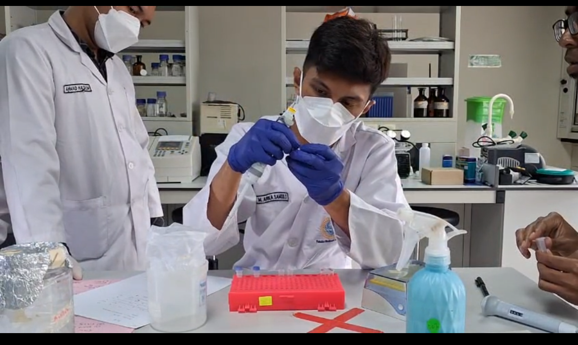 Mahasiswa Akuakultur UNAIR Ikuti Pelatihan Analisis Ikan Tengas dengan metode PCR di Universiti Kebangsaan Malaysia