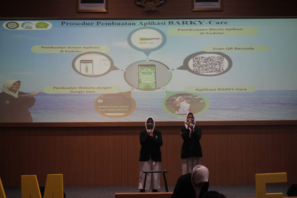 Keseruan tim BARKYSPRAY-MARINE dari MAN 1 Mengikuti AMW 2025