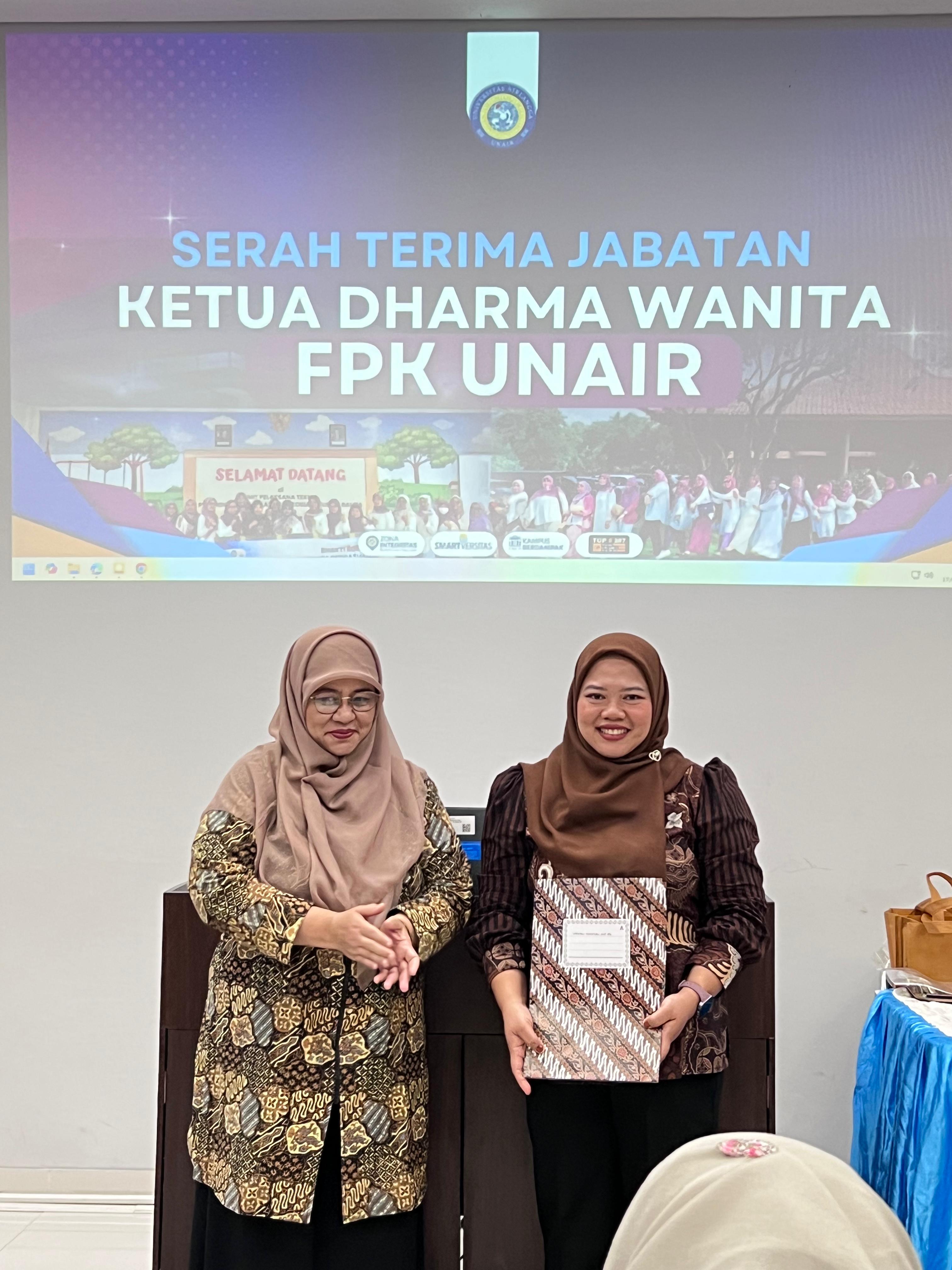 SERAH TERIMA JABATAN DWP FPK