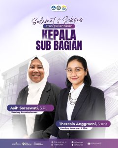 Selamat & Sukses Pelantikan Kaubak MHS & SDM