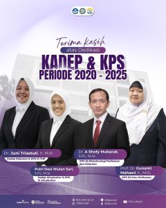 Terima Kasih Dedikasi Kadep & KPS FPK UNAIR 2020-2025