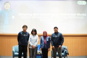 Fakultas Perikanan dan Kelautan (FPK) Universitas Airlangga menyelenggarakan kuliah tamu bertajuk “Peluang dan Transformasi Karier Generasi Muda dalam Industri Perikanan dan Kelautan Modern”
