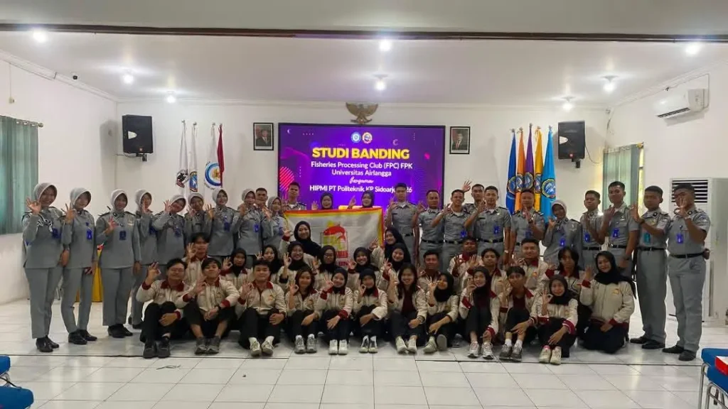 Dokumentasi Kegiatan Studi Banding FPC FPK UNAIR bersama HIPMI PT Politeknik KP Sidoarjo