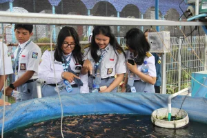 AMW 2026 : Peserta Finalis Open House AMW 2026 mengunjungi fasilitas FPK UNAIR