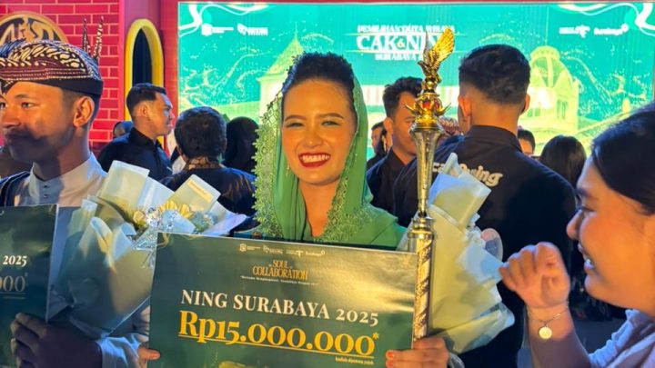 Tiga Mahasiswa FPK UNAIR Raih Gelar di Ajang Cak dan Ning Surabaya 2025
